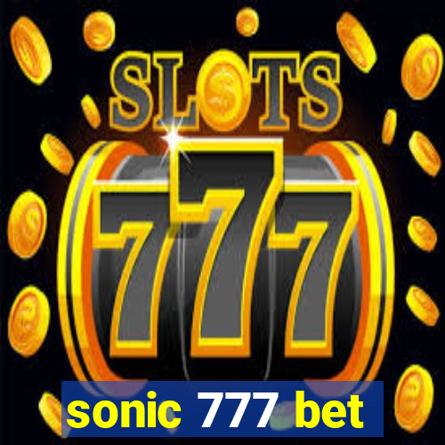 sonic 777 bet